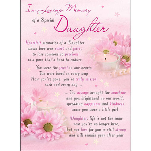 Picture of LOVING MEMORY - DAUGHTER